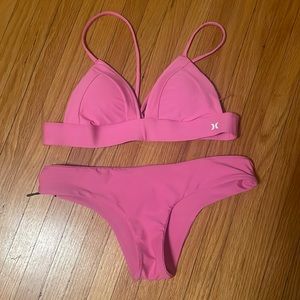 Super cute pink Hurley bikini